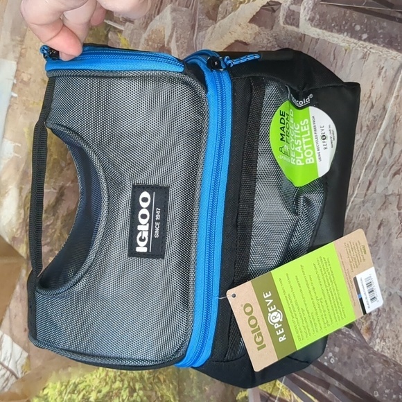 IGLOO repreve lunchbox cooler bag - Picture 1 of 8
